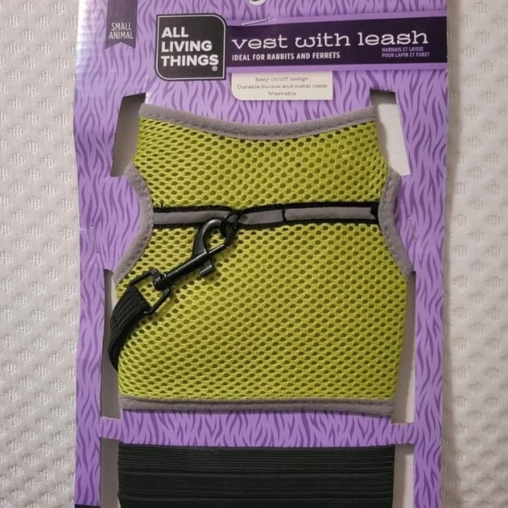 Rabbit Ferret Leash Vest Harness
